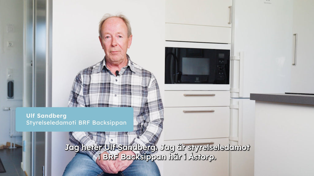 Bostadsrättsförening sparar pengar och slipper kalkproblem med Kalklösare